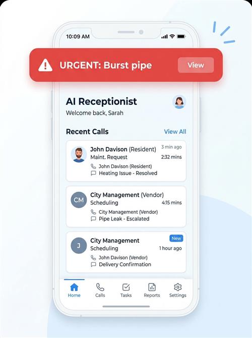 LadderCall App Dashboard